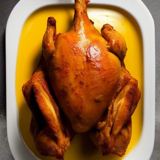 Carolina Gold Mustard BBQ Whole Chicken with southern sauce