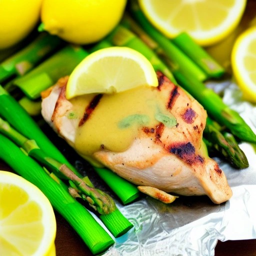 Grilled Chicken and Asparagus Foil Packs