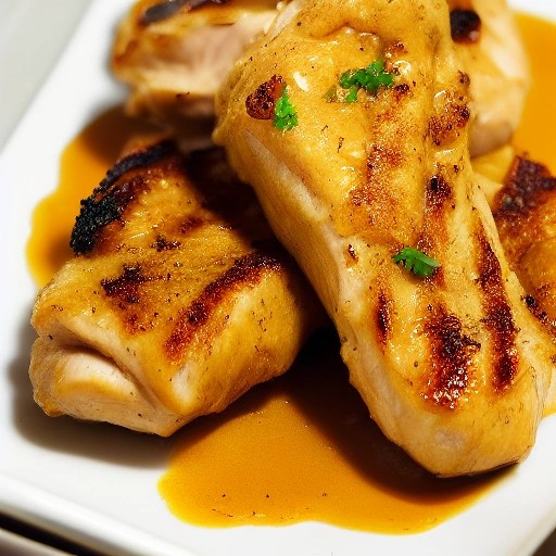 Honey Mustard Grilled Chicken Tenderloins