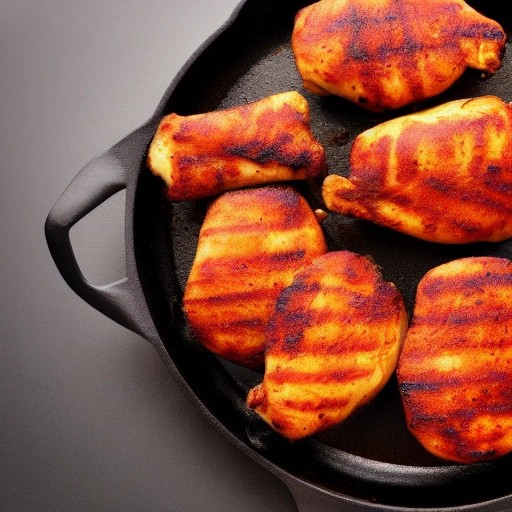 Louisiana Cajun Grilled Chicken Pieces