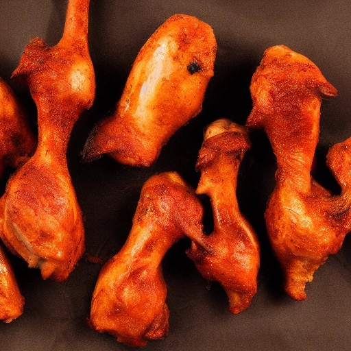 Juicy smoked chicken drumsticks coated in sweet rub.