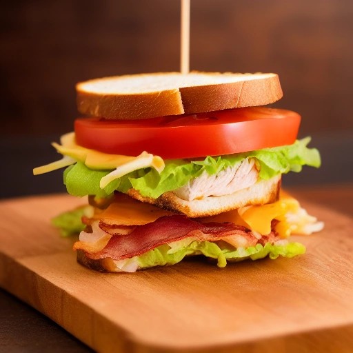 Smoky Grilled Chicken Club Sandwich