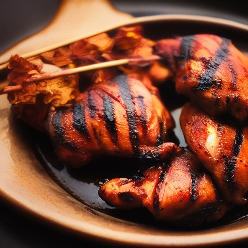 Tamarind Glazed Grilled Chicken